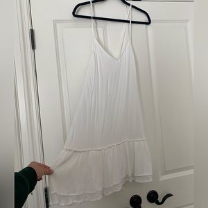 Hollister white sun dress